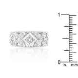 Spring Floral Cubic Zirconia Band