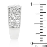 Spring Floral Cubic Zirconia Band