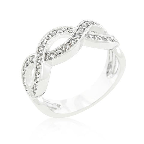 Cubic Zirconia Infinity Band - Ocean Monroe