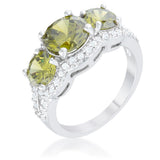 Olive Classic Trio Ring