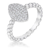 Oval-Designed Ring