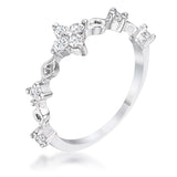 Mini Floral Eternity Band
