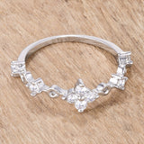 Mini Floral Eternity Band