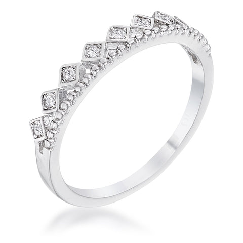 Mini Crown Stackable Band