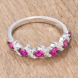 Fuchsia Eternity Band